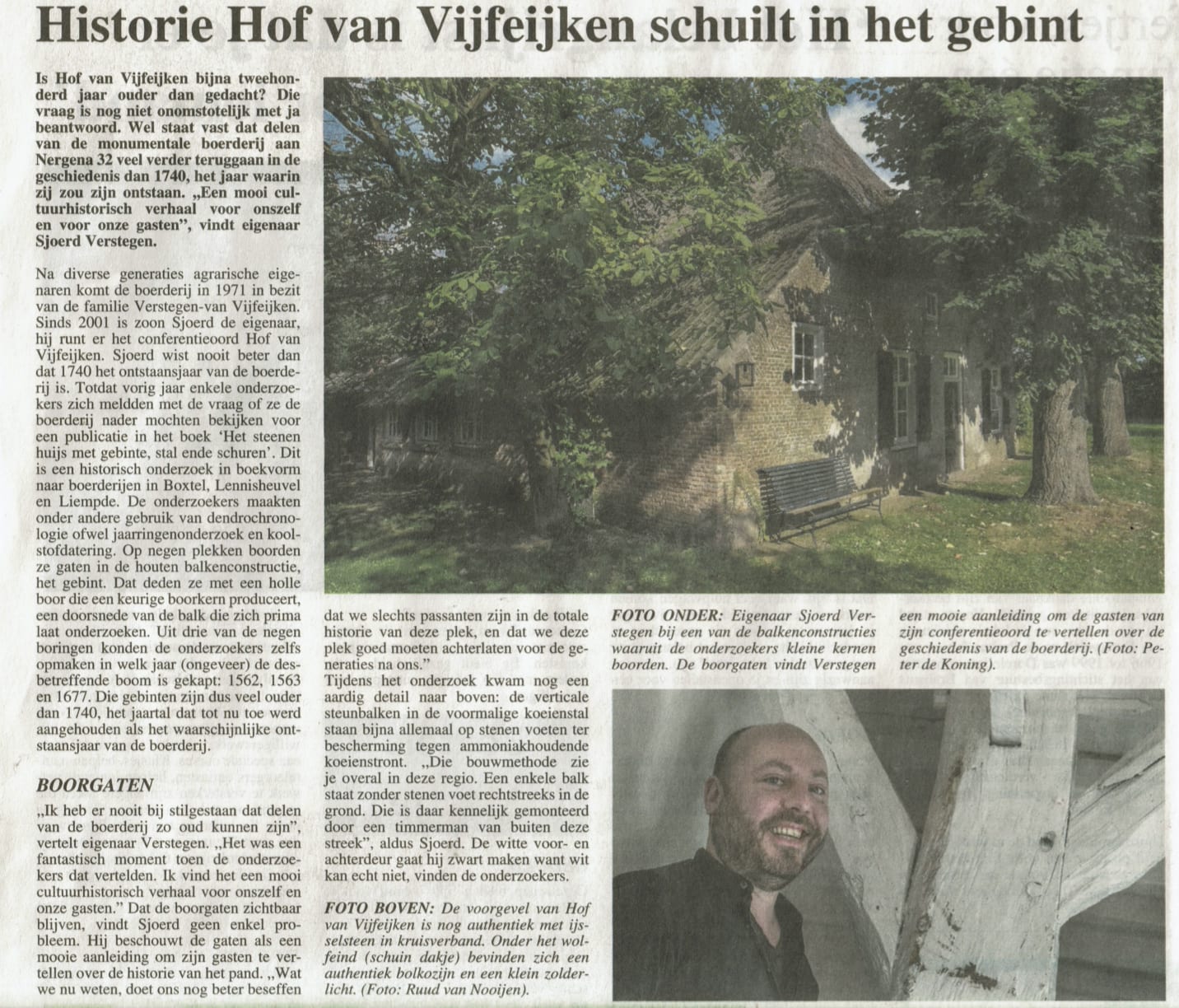 Hof van Vijfeijken in Boxtel